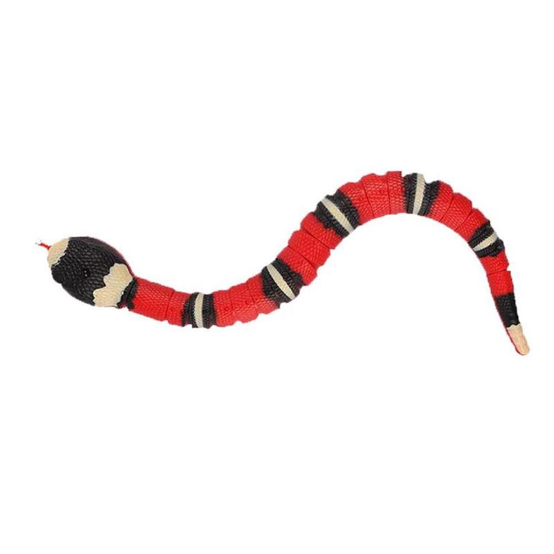 Smart Sensing Snake Cat Toys Electron Interactive XMAS Toys For Cats USB Chargin